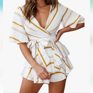 Short Jumpsuit Romper Dress